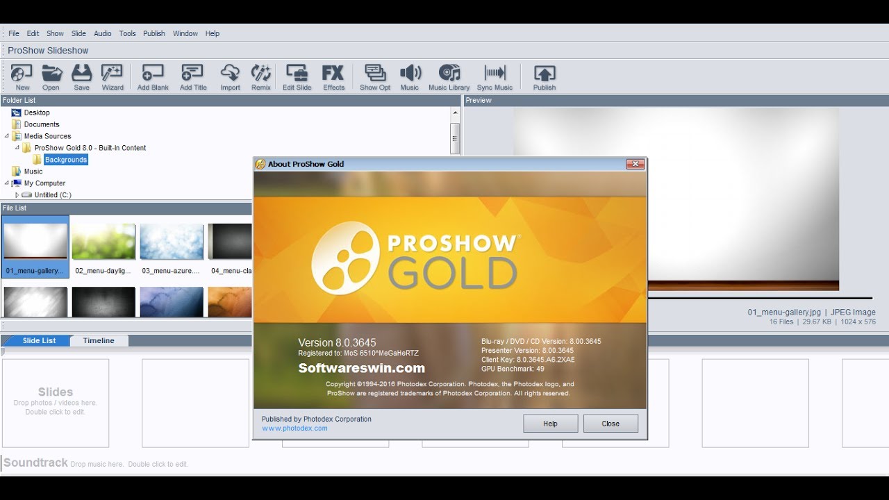 proshow gold 7 download